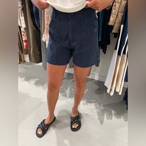 Jungmaven Venice High Rise Hemp Cotton Shorts Navy- Still Full Price PLEASE READ